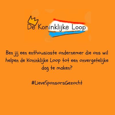 Zaterdag 18 mei 2024 gaan we de Koninklijke Loop wandelen. Dit is een sportief evenement bedoeld voo