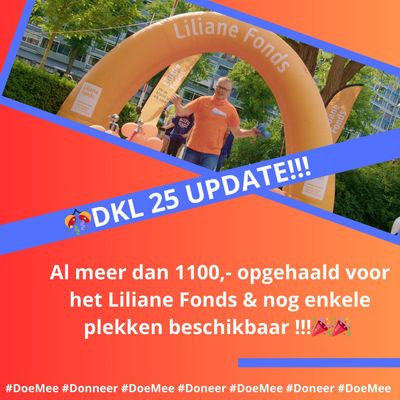 🎉DKL25 Update!!!🎉
Over een paar weken is het zover: dan gaan we met De Koninklijke Loop op weg. W