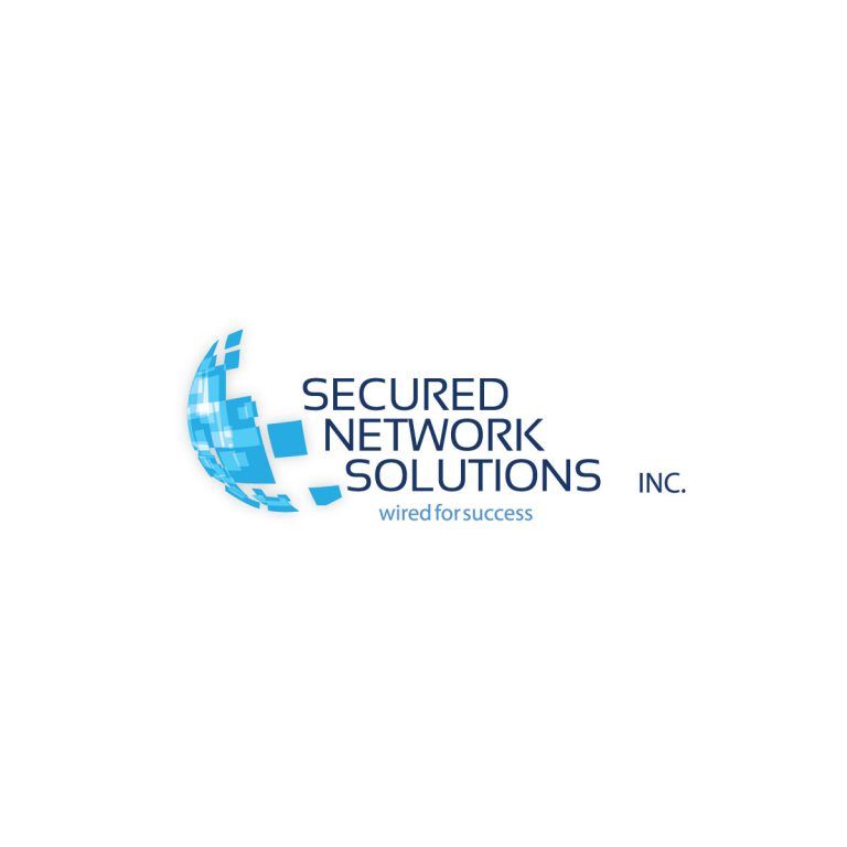 Secured network services logo design for USA client