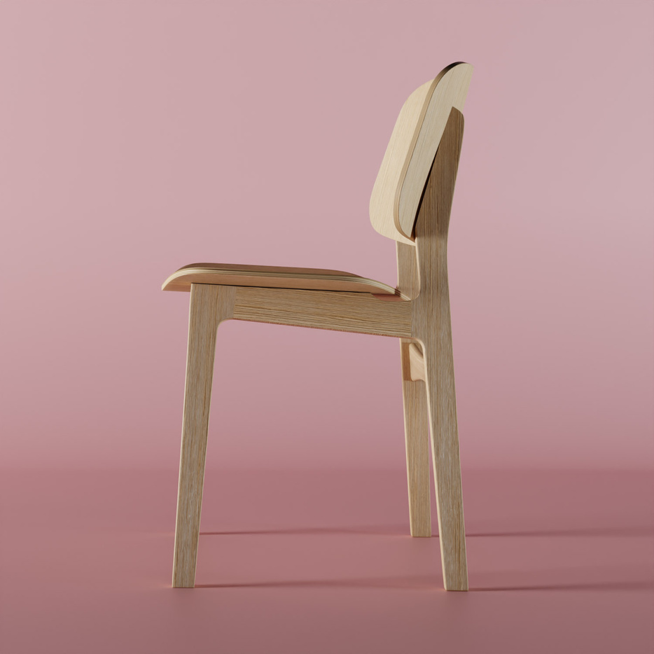 Foto realistische stoel, afb.3