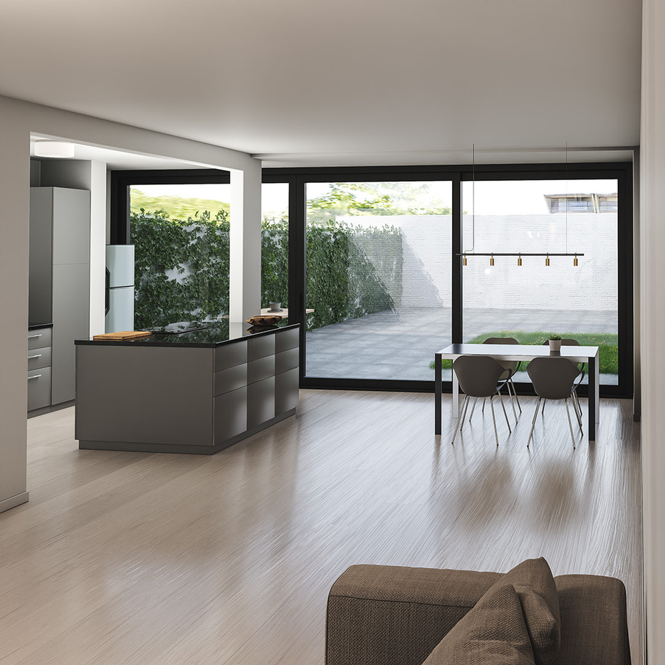 Woning Nieuwe voor- en achtergevel in Blender 3D, afb.4