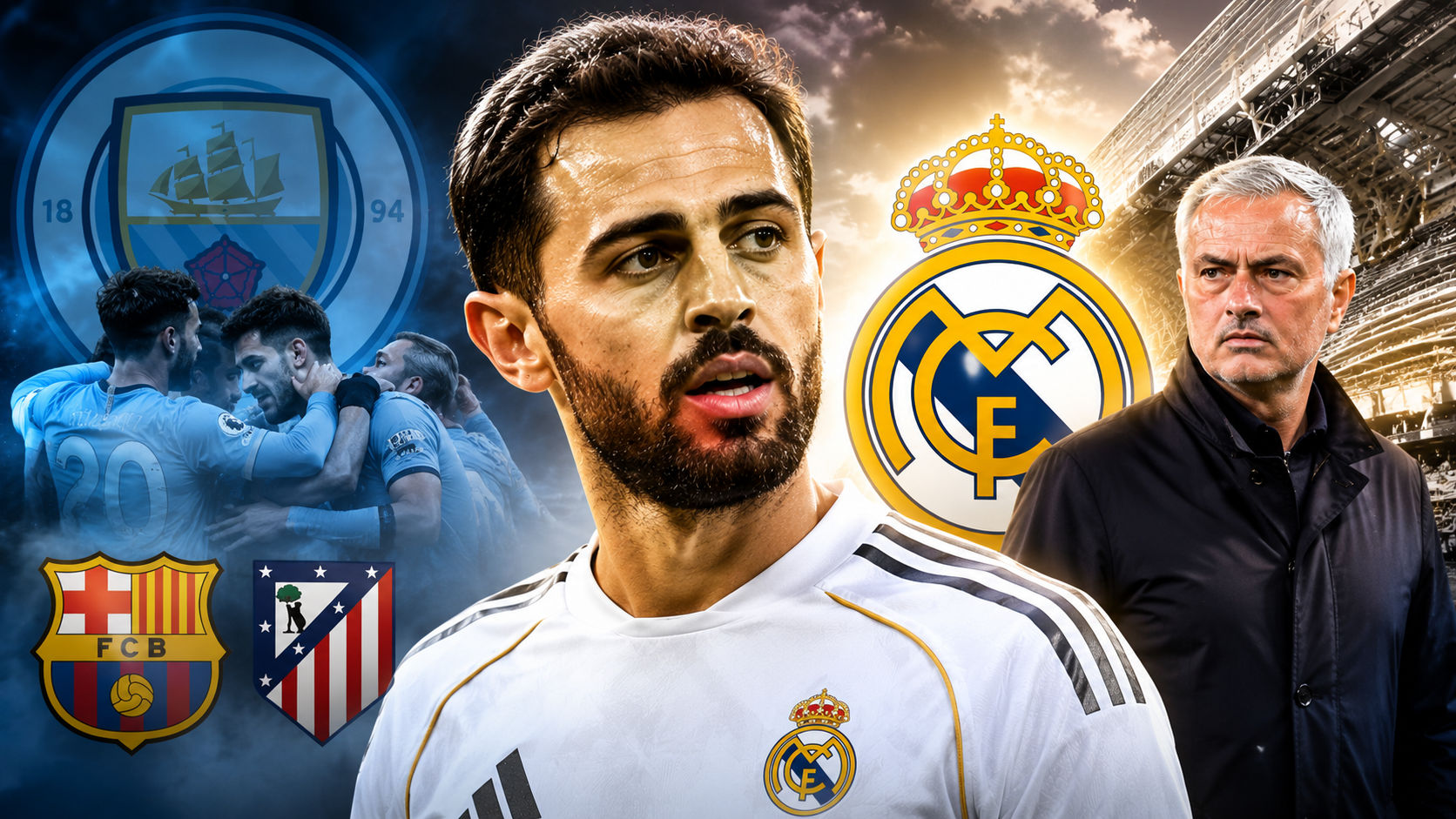 Bernardo Silva Rejects Barcelona and Atlético to Join Real Madrid