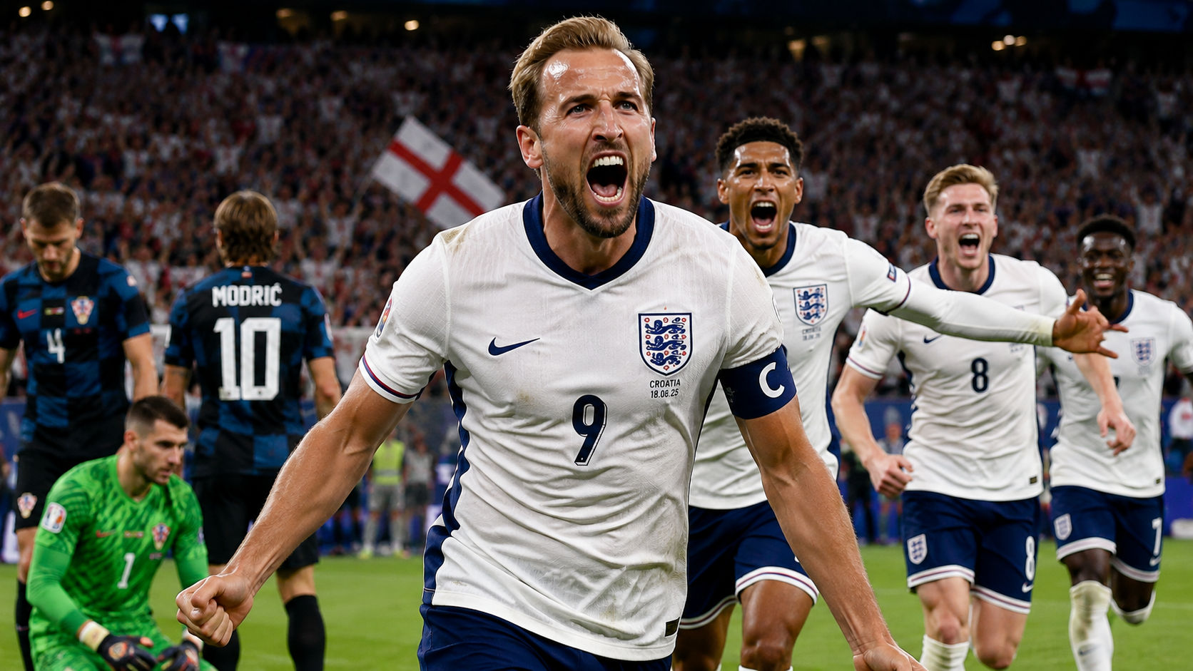 Harry Kane Sends World Cup Warning as England Down Croatia