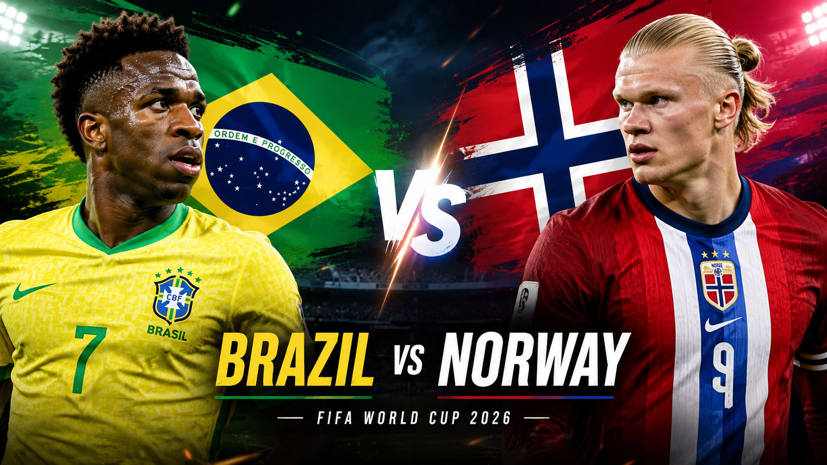 Brazil vs Norway Prediction, Preview, Team News & Lineups