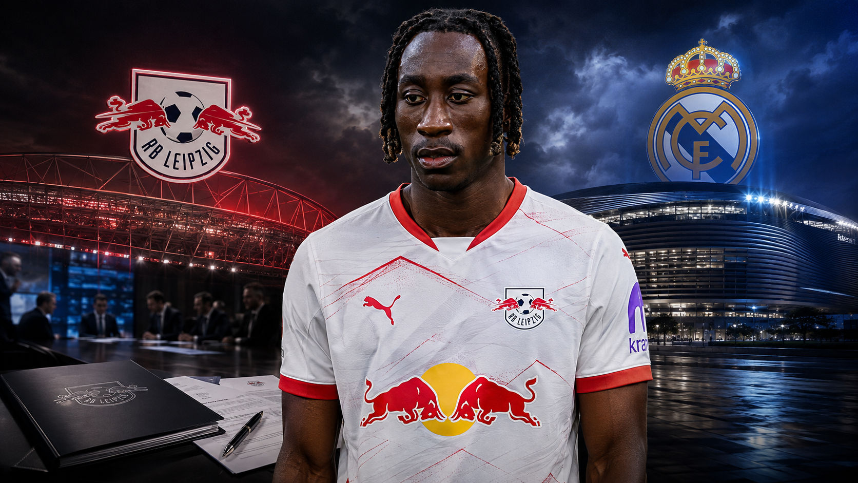 RB Leipzig respond to 'Here We Go' claims over Yan Diomande's Real Madrid transfer
