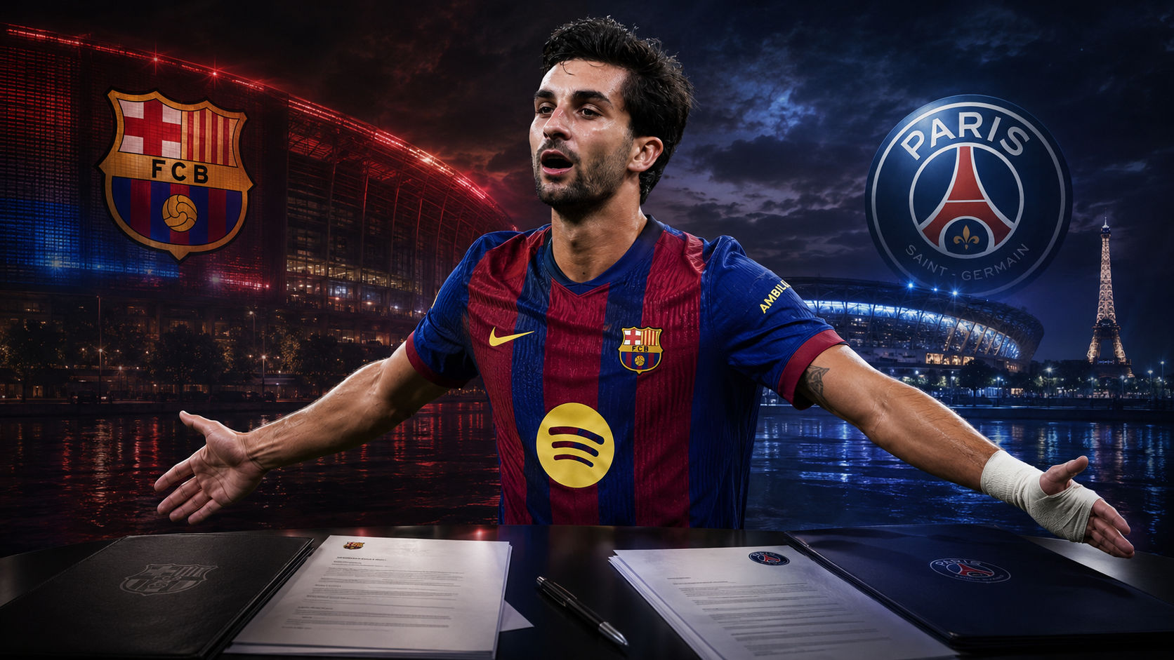 Ferran Torres transfer explained as PSG push for Barcelona forward