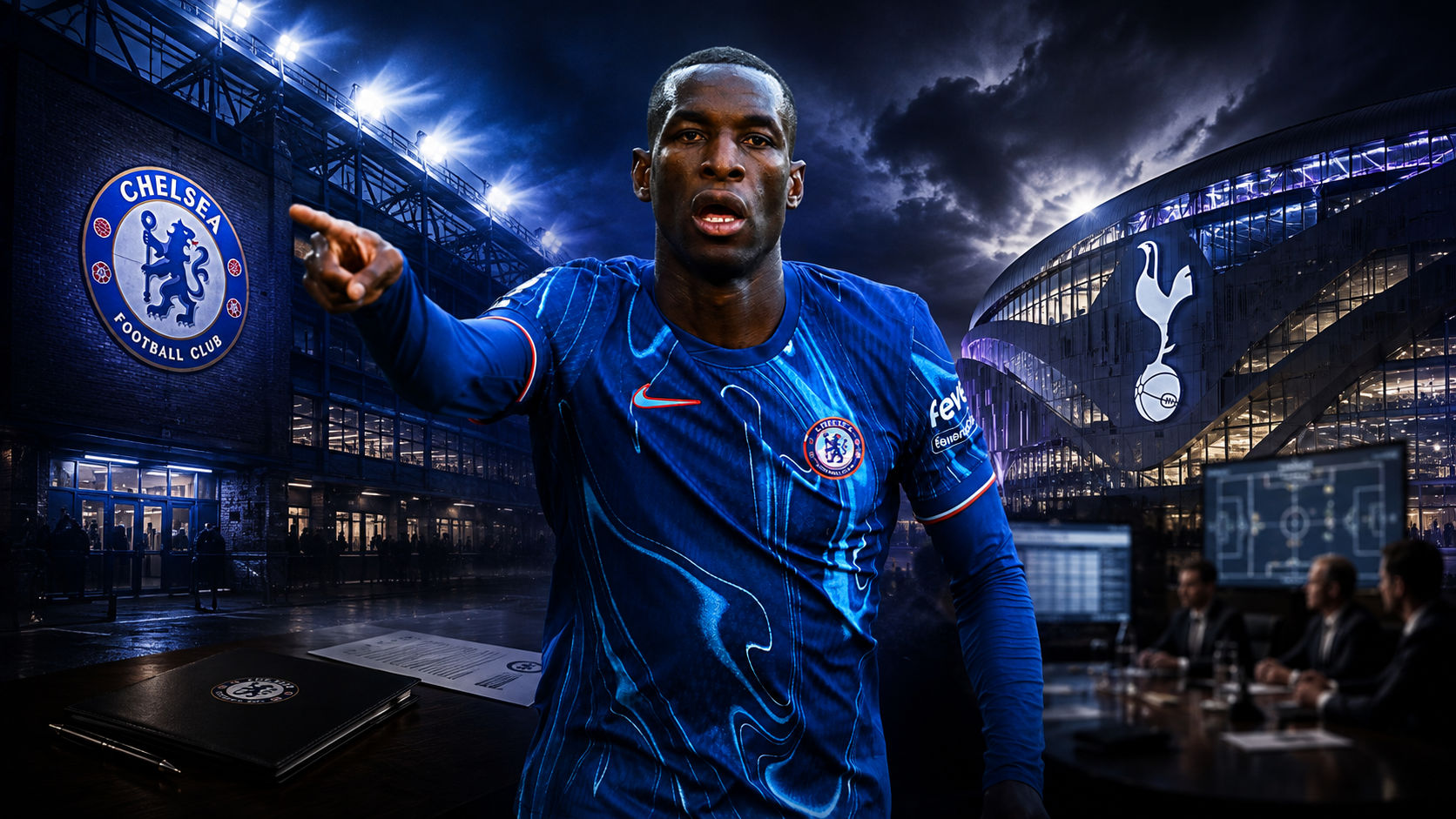 Tottenham eye Nicolas Jackson as Chelsea open door to summer transfer