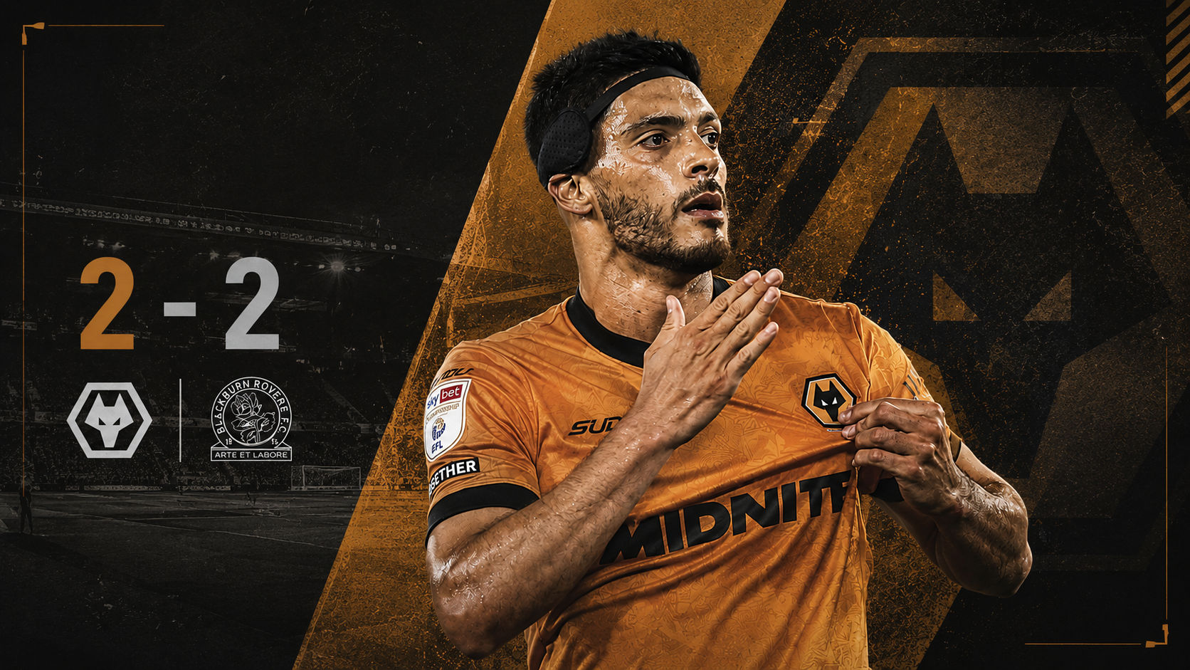 Wolves 2-2 Blackburn: Late penalty denies Rovers famous Championship win
