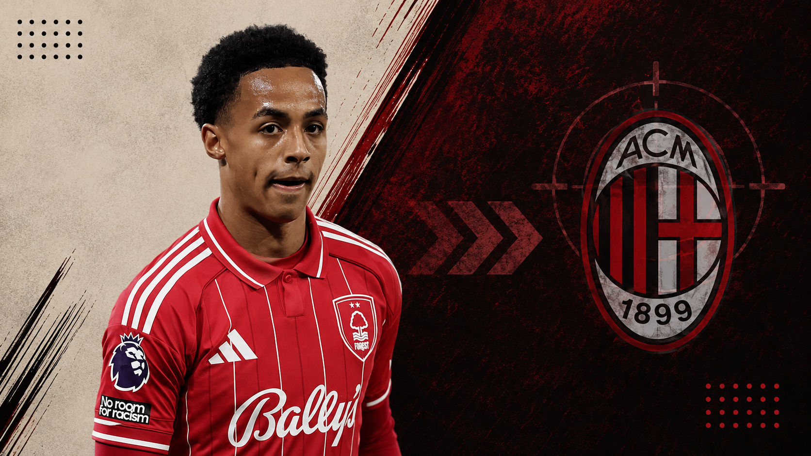 AC Milan target Omar Hutchinson: Could the Forest winger replace Leão?