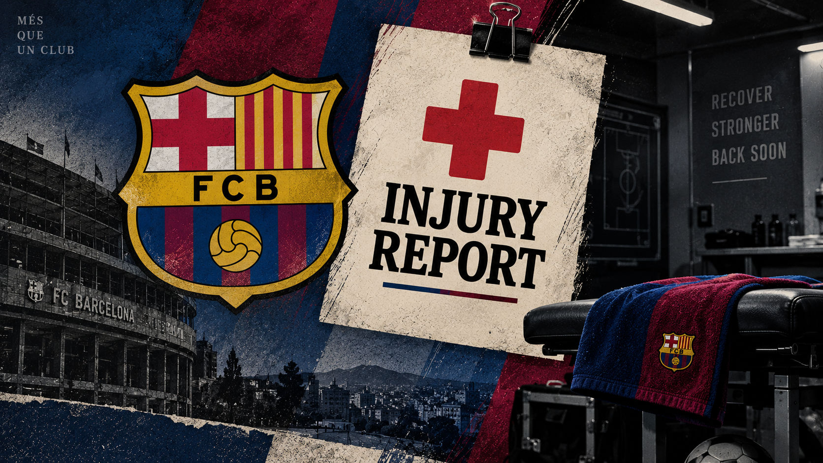 Barcelona injury list: Latest updates and return dates before Feyenoord