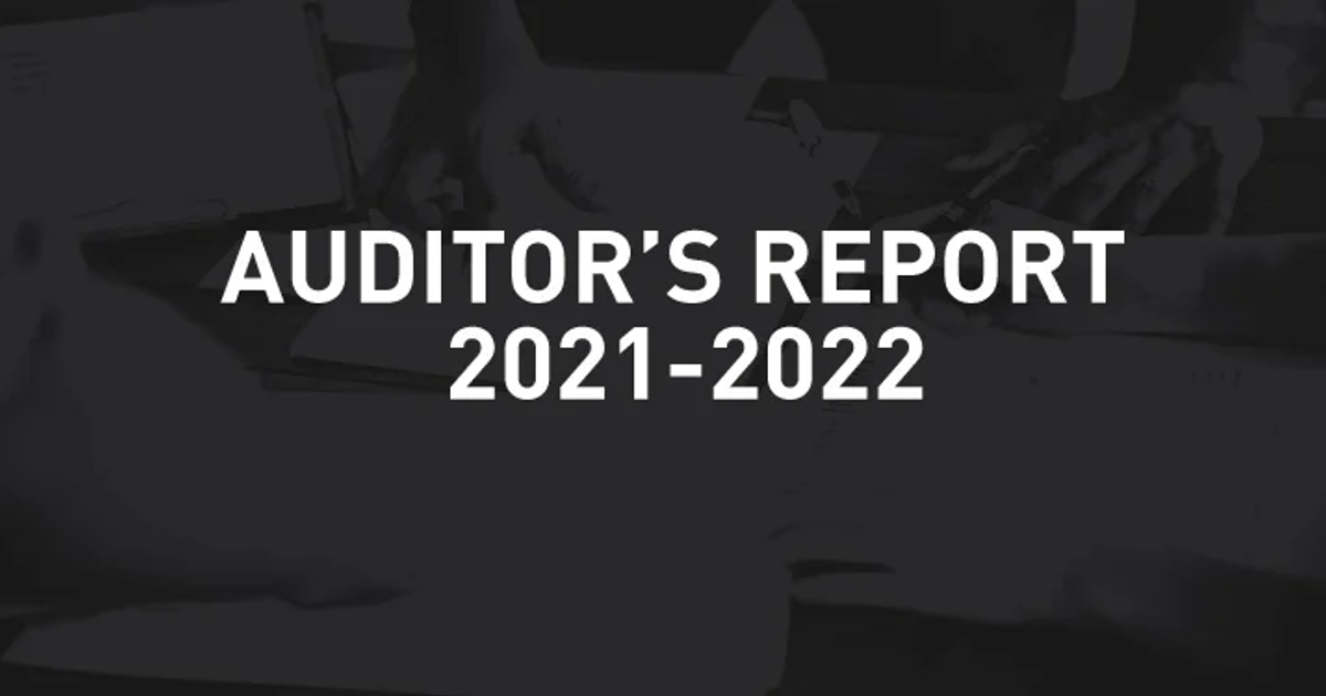 Auditor's Report 2021-22