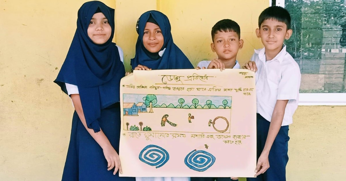 Defeating Dengue: JAAGO Foundation Students Lead the Way in Community Safety