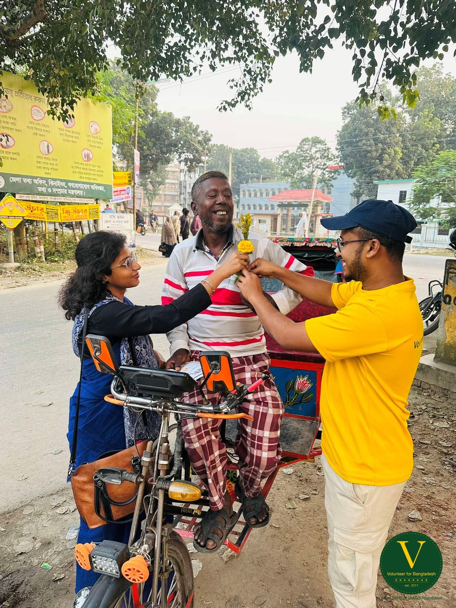 Volunteer for Bangladesh Marks International Volunteer Day with the Great Kindness Challenge