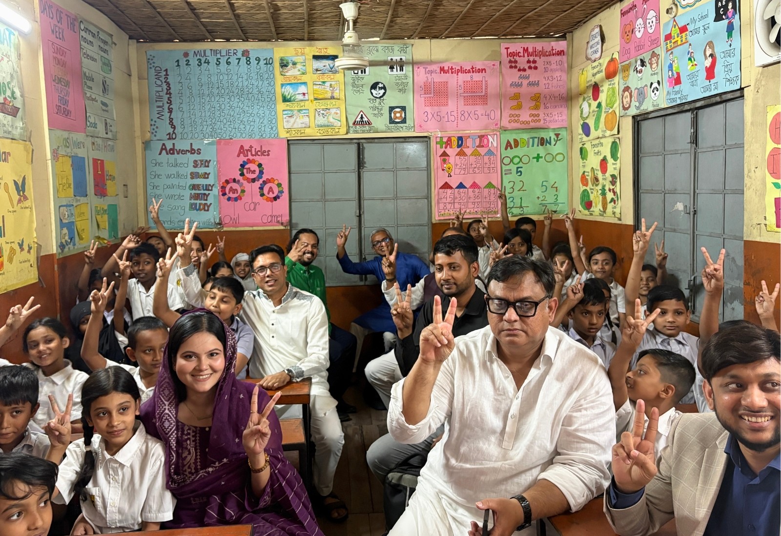Chuti Group management team interacting with JAAGO students during their visit