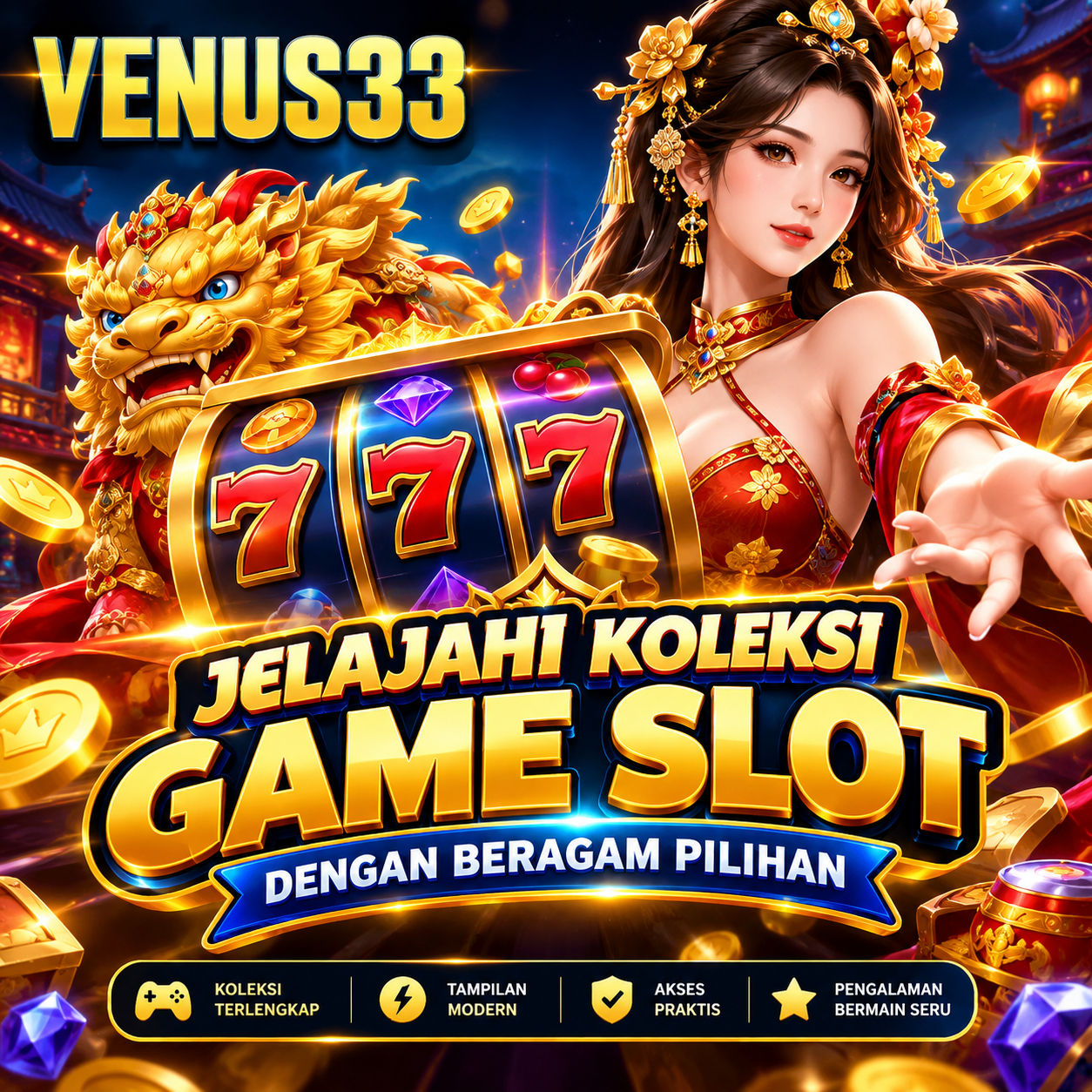 VENUS33 | Eksplorasi Game Slot dengan Beragam Pilihan by Hey siriusly