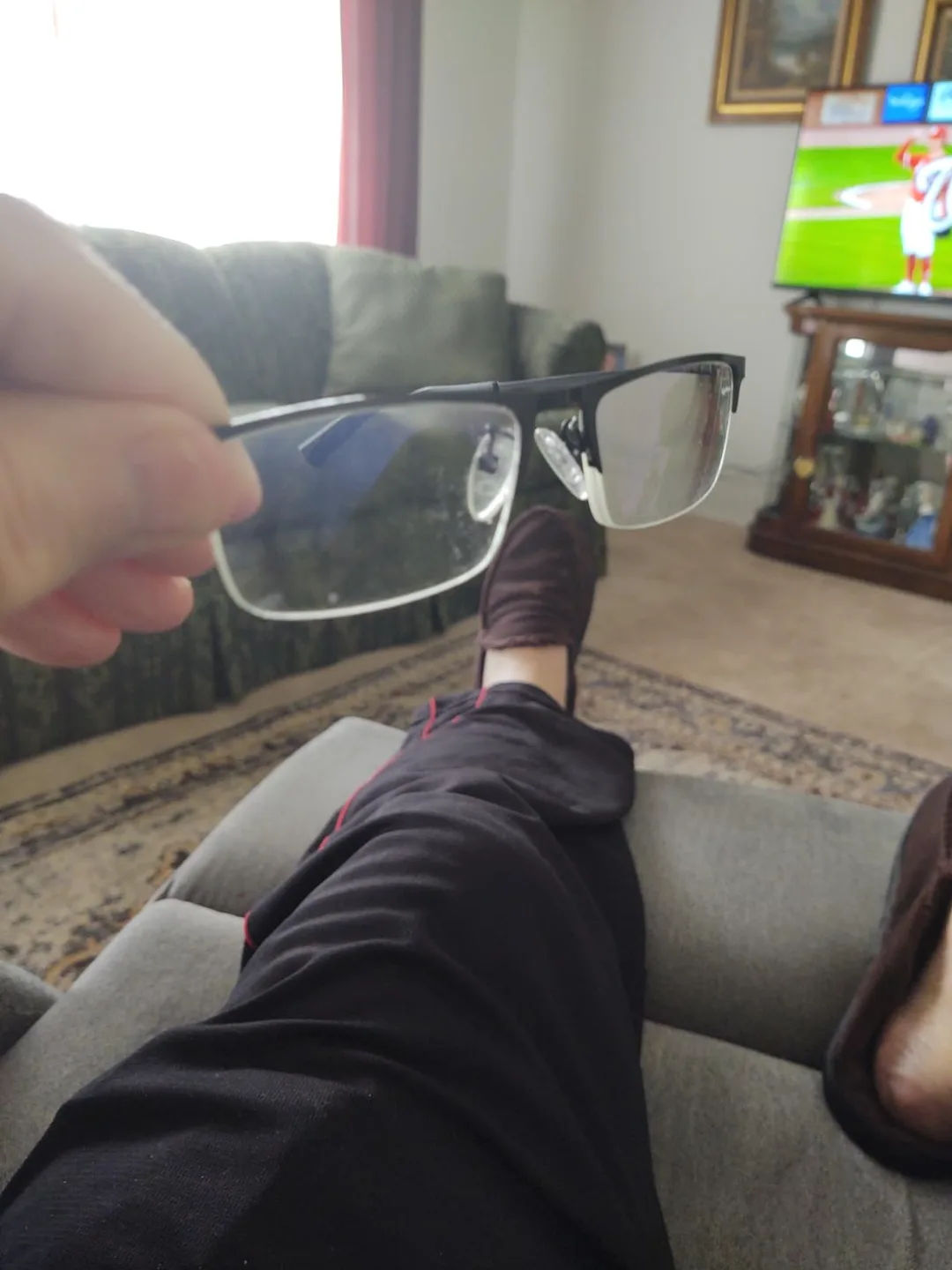 Rosa Elena Patiño con las gafas