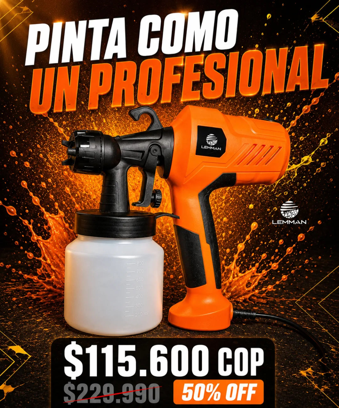 Pistola Pintura Paint Zoom Pulverizador