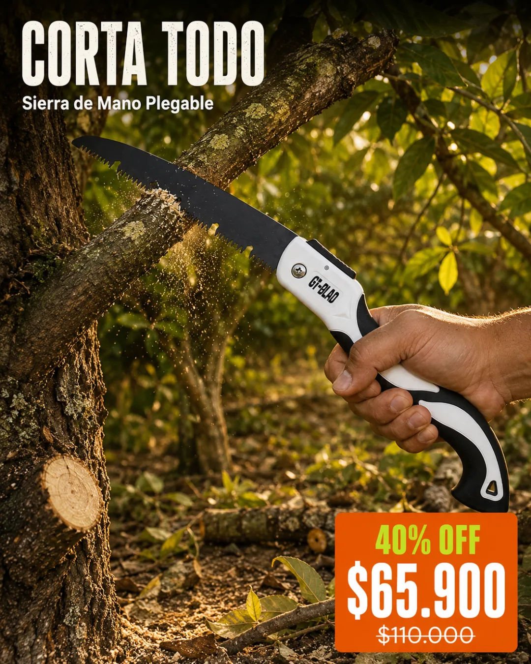 Sierra de Mano Plegable GT-BLAD
