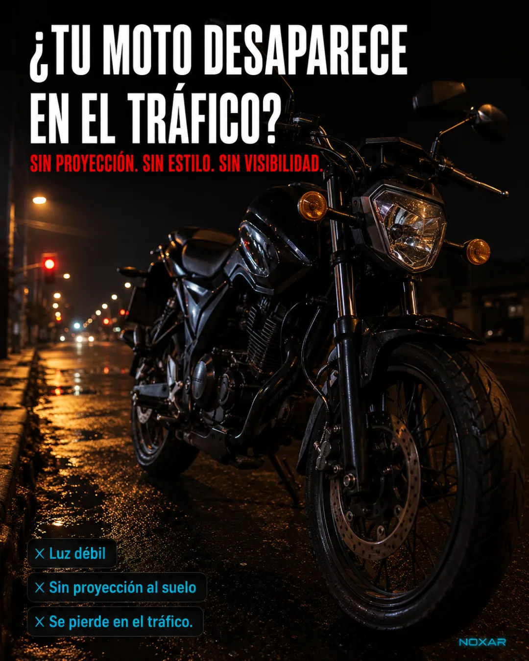 Moto sin accesorio