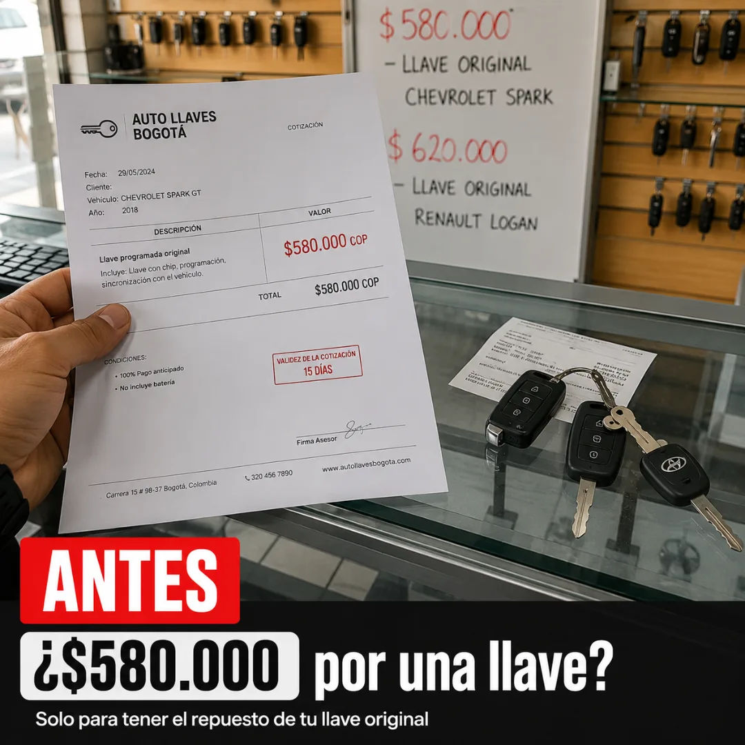 Bolsillo lleno de controles y llaves — el problema diario