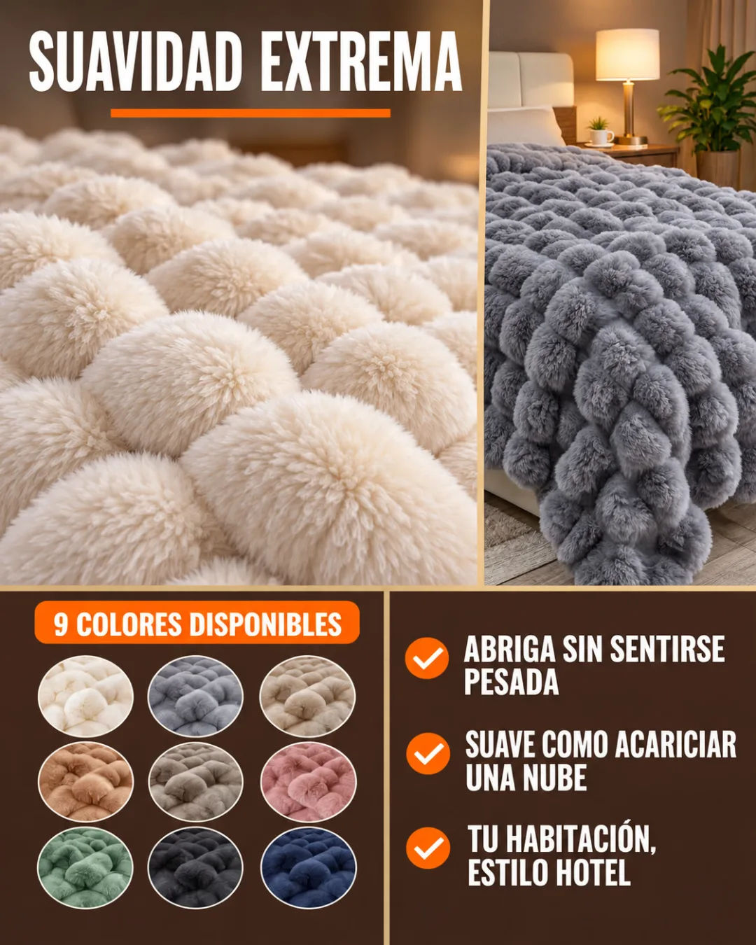 Beneficios y 9 Colores