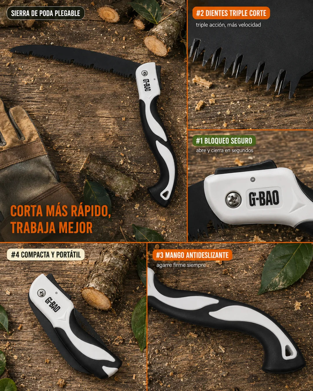 Características → Ventajas → Beneficios