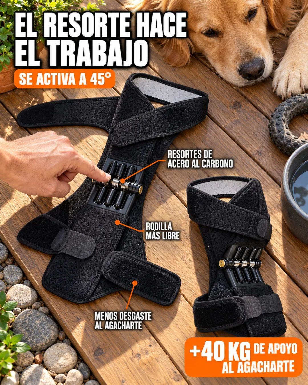 Cómo ayudan los resortes