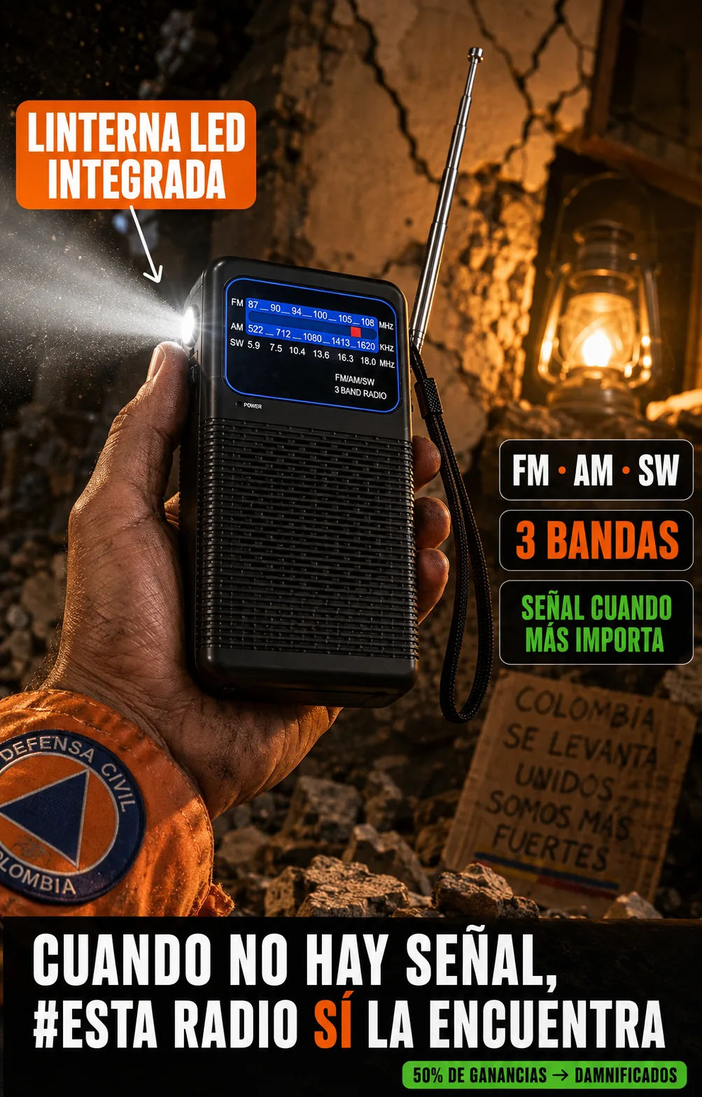 Radio Nanotec NTR1269 — Lo que la hace diferente