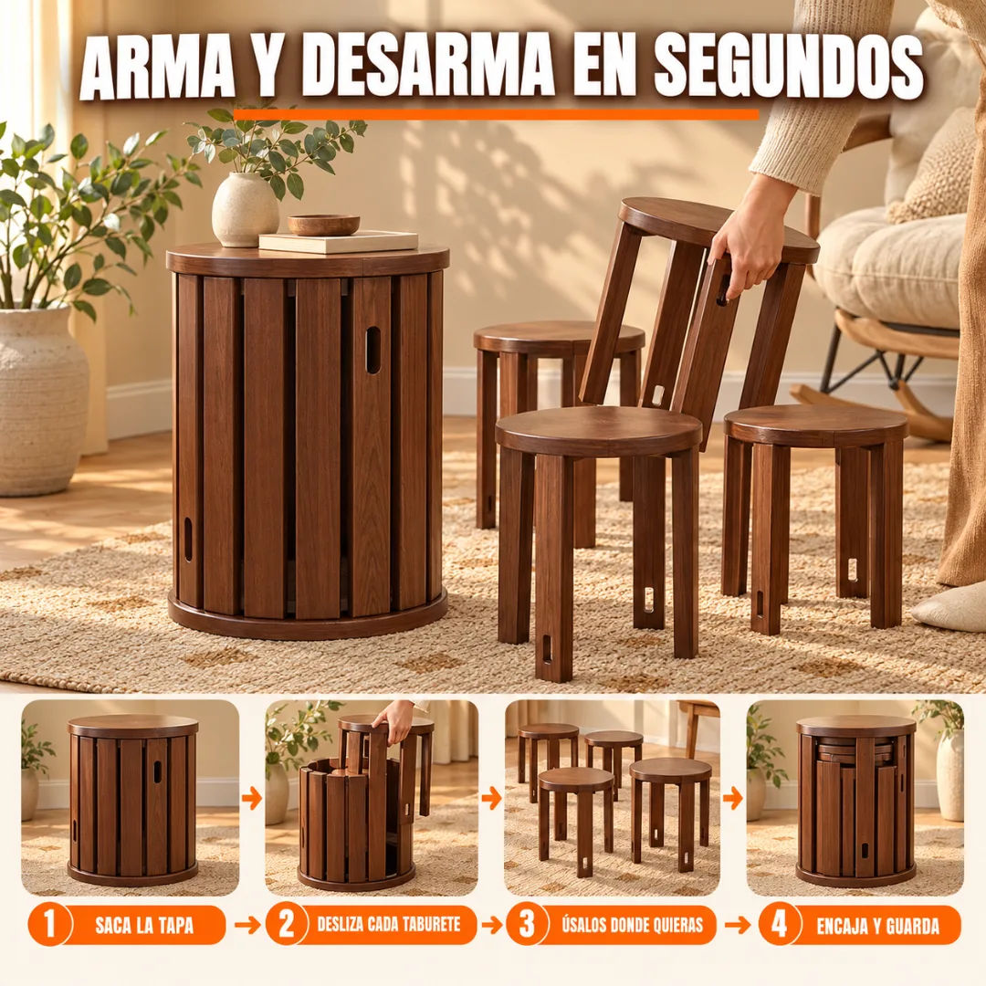 Cómo se arma y se desarma