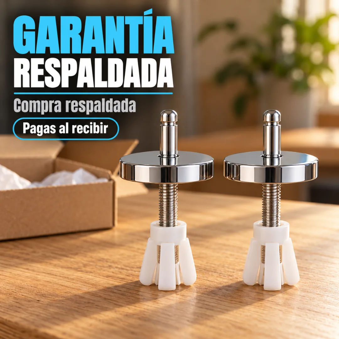 Garantía de satisfacción del soporte para tapa de inodoro