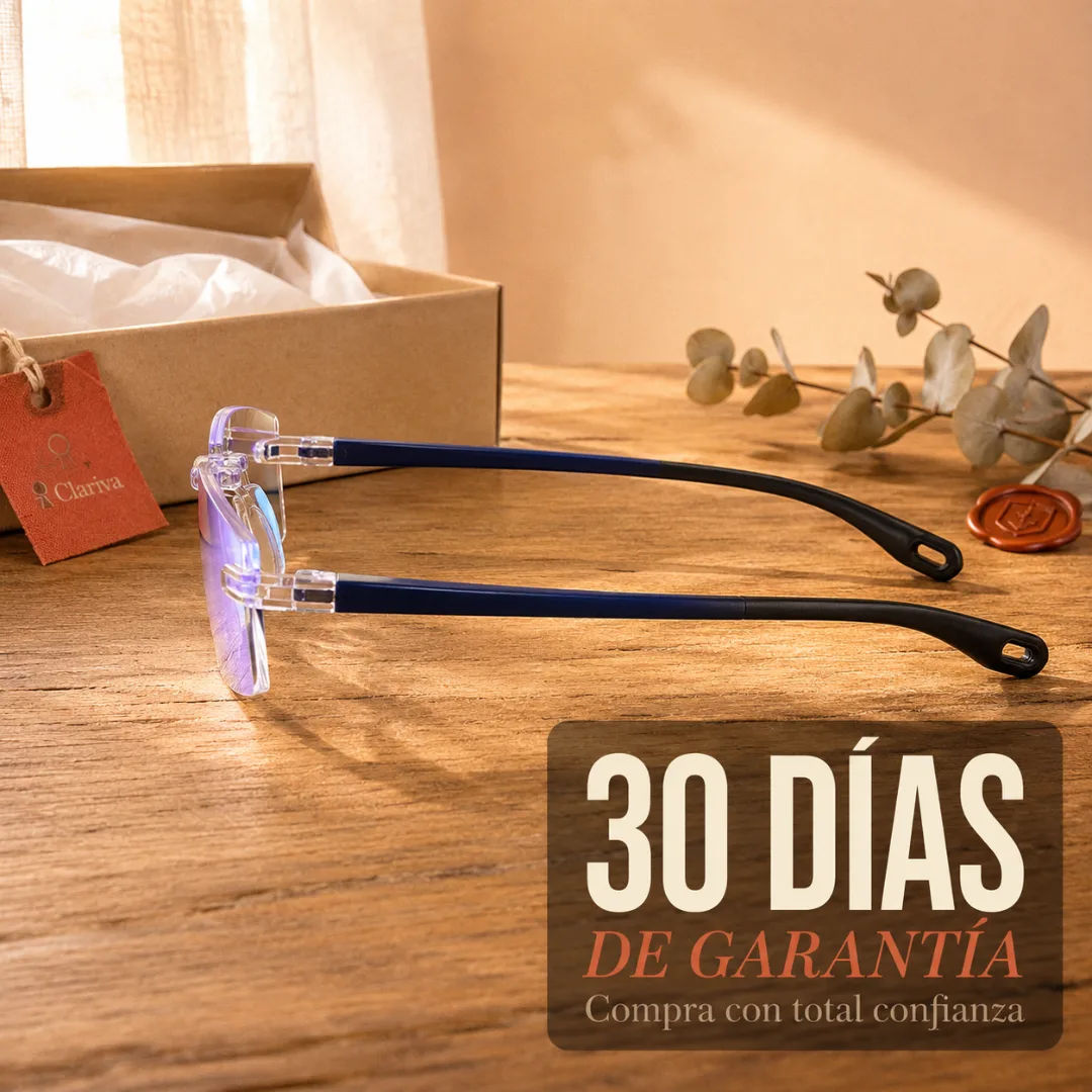 Garantía Clariva — gafas de lectura TR90