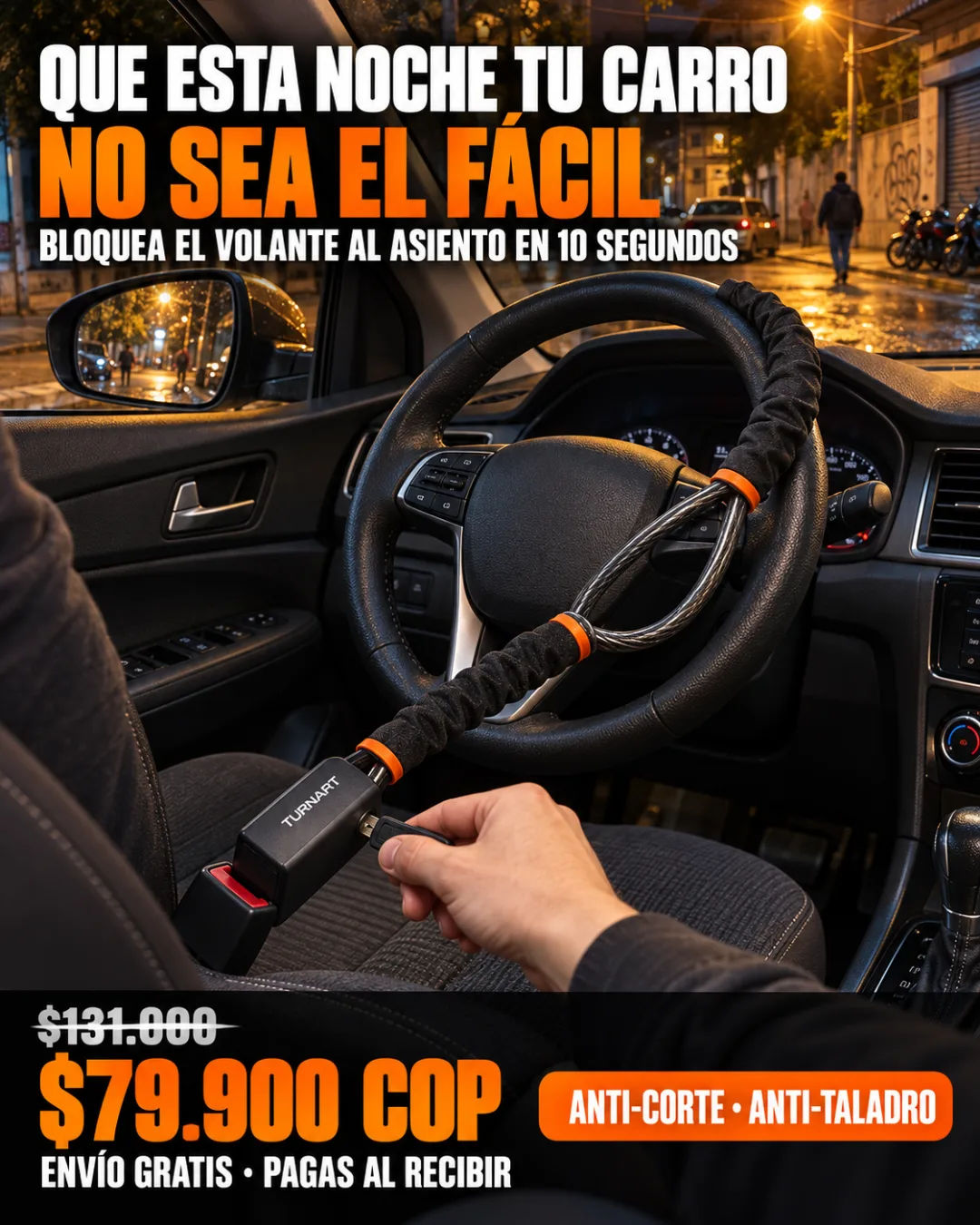 Que esta noche tu carro no sea el fácil