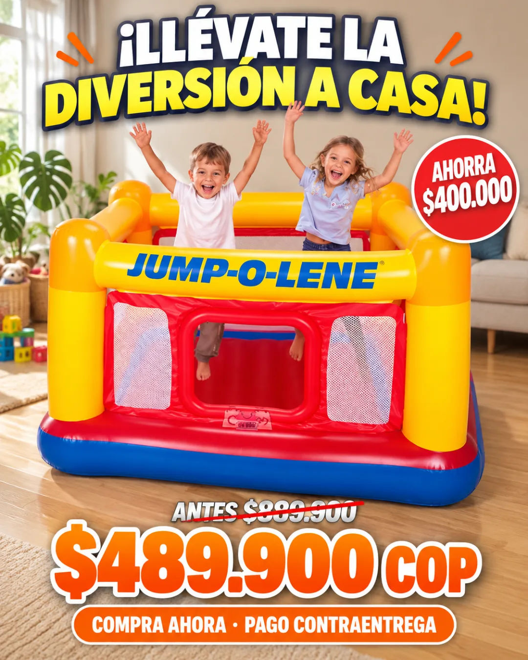 Castillo Inflable Intex Jump-o-lene