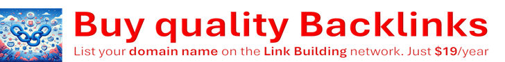 Buy quality backlinks for your website