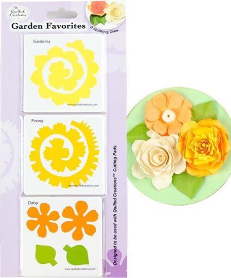 Picture of Garden Favorites Quilling Dies