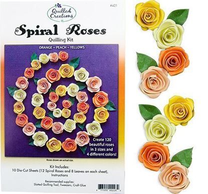 Spiral Roses Quilling Kit