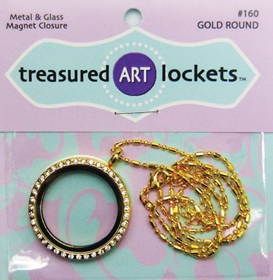 Picture of Gold Round Locket