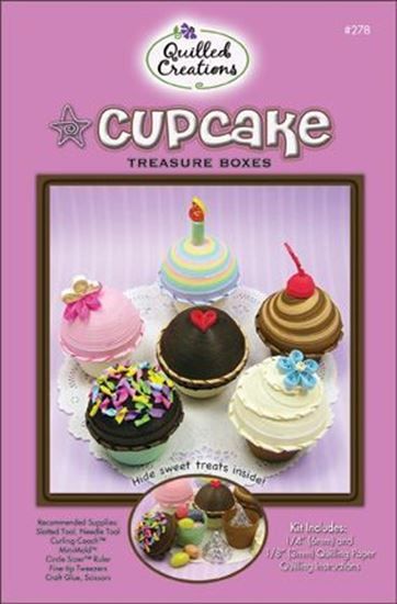 Picture of Cupcake Treasure Box Quilling Kit