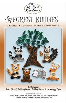 Forest Buddies Quilling Kit