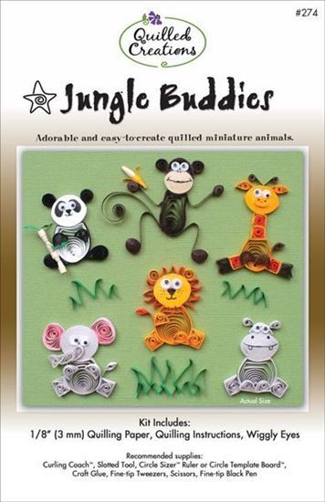 Jungle Buddies Quilling Kit