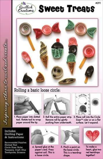 Quilling Kit, Quilling Paper Strips and Tools Supplies for