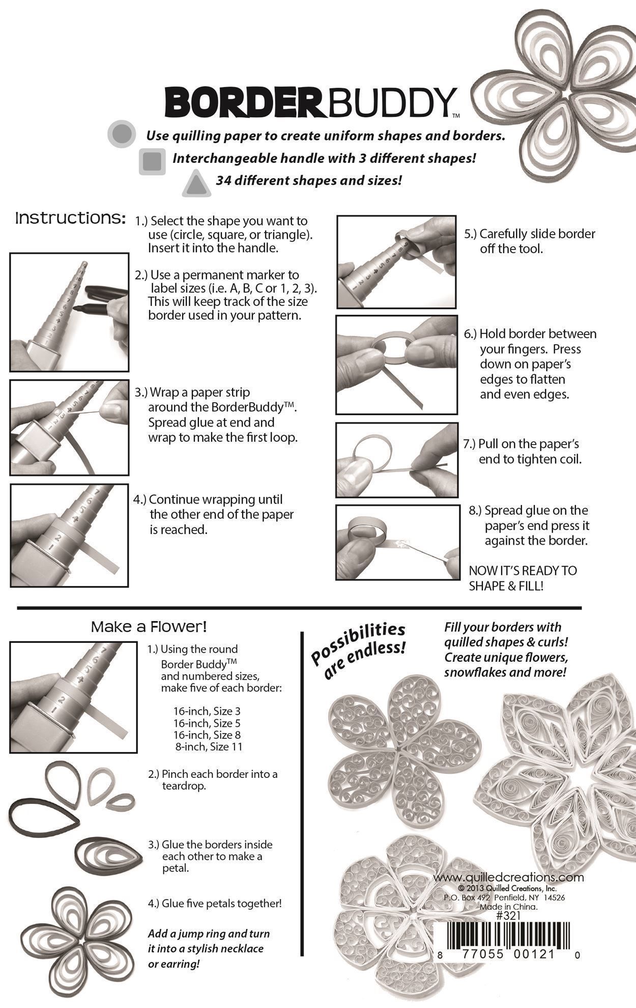 DIY Project And Quilling Supplies Tools