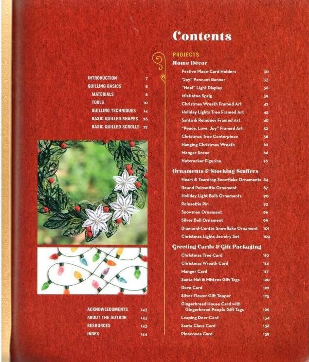 Quilled Christmas Book