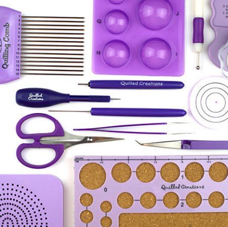 Quilling Tools & Materials - How to Make Quilling Art