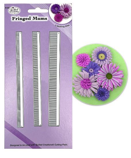 Picture of Fringed Mums Quilling Dies