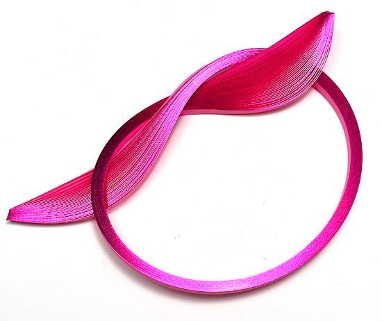 Pink Edge on Pink Quilling Paper