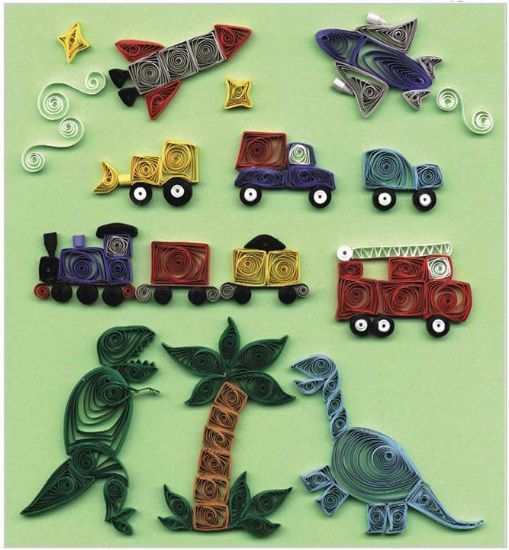 Just for Little Boys Quilling Instructions Designs