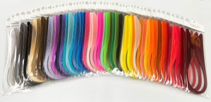 180 Quilling Paper Strips 3mm, 36 Colors Quill Paper Quilling Kit For  Beginners Professional Handmade DIY Art Craft