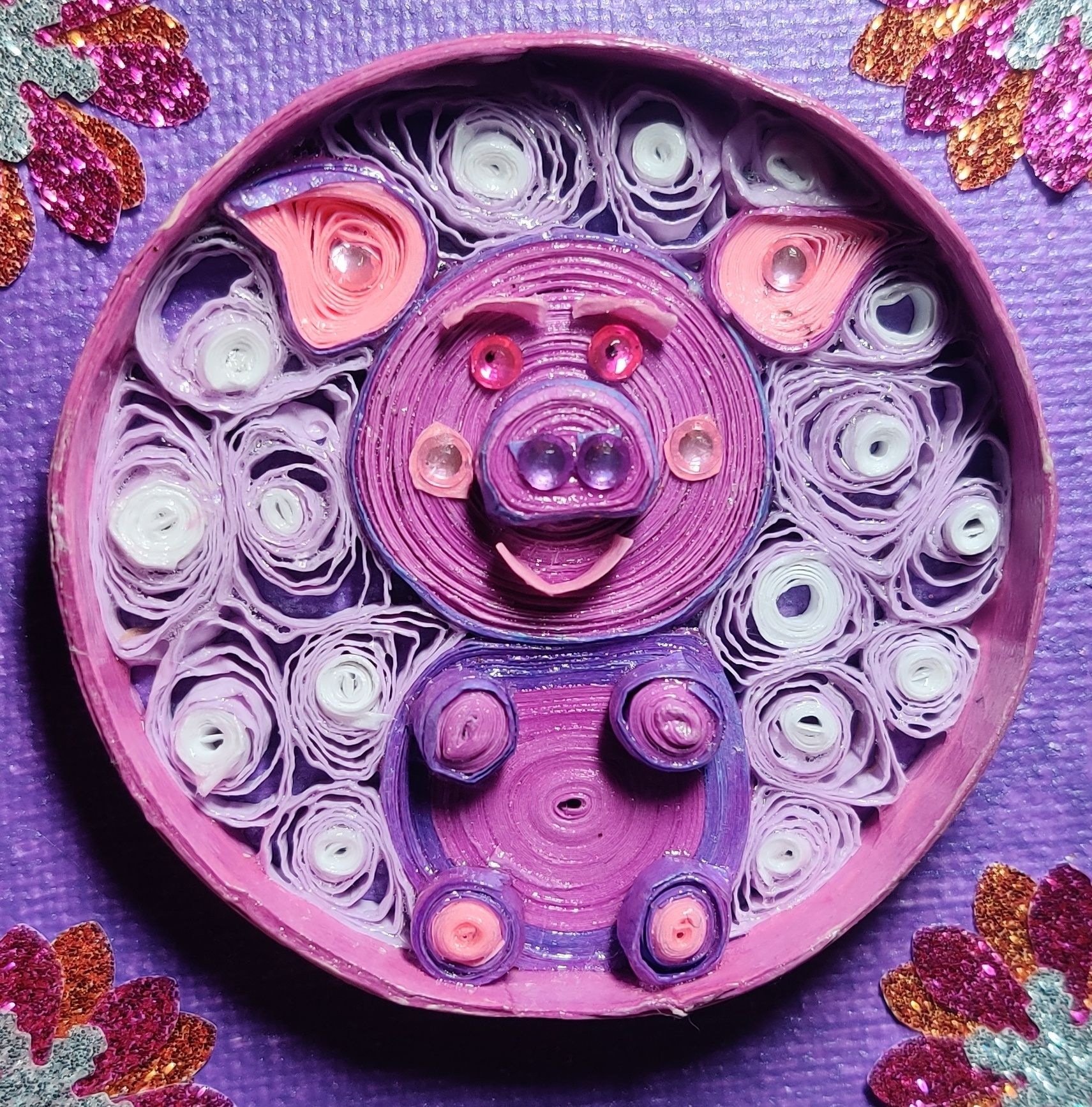 Purple pig