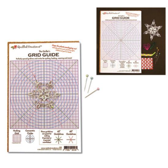 Quilling Grid Guide